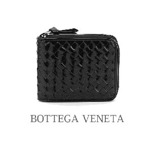 BOTTEGA VENETAボッテガ・ヴェネタ メンズ イントレチャート 二つ折財布