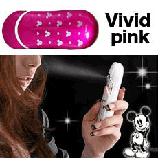 【乾燥したお肌をミッキーと共にプルプルに♪】ミッキーモバイルミスト Vivid pink